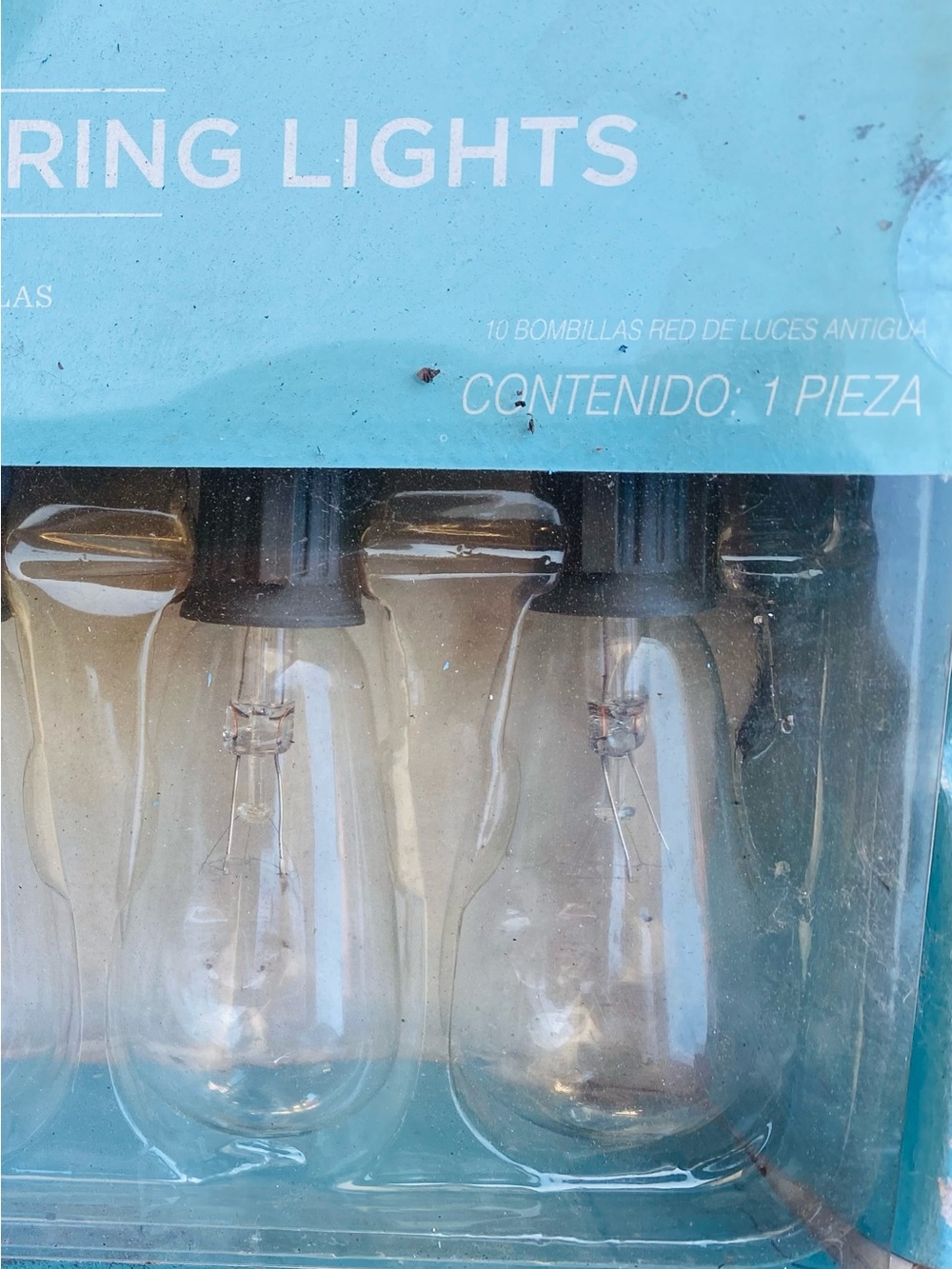 Vintage string lights